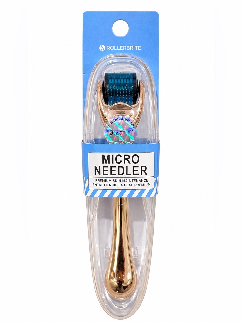 RollerBrite Micro Needler 0.25mm Derma Roller New Sealed